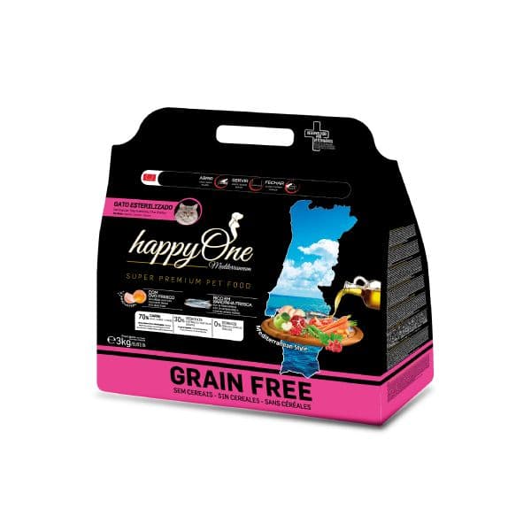 HappyOne Mediterraneum Sterilized Sardine Cat 7Kg