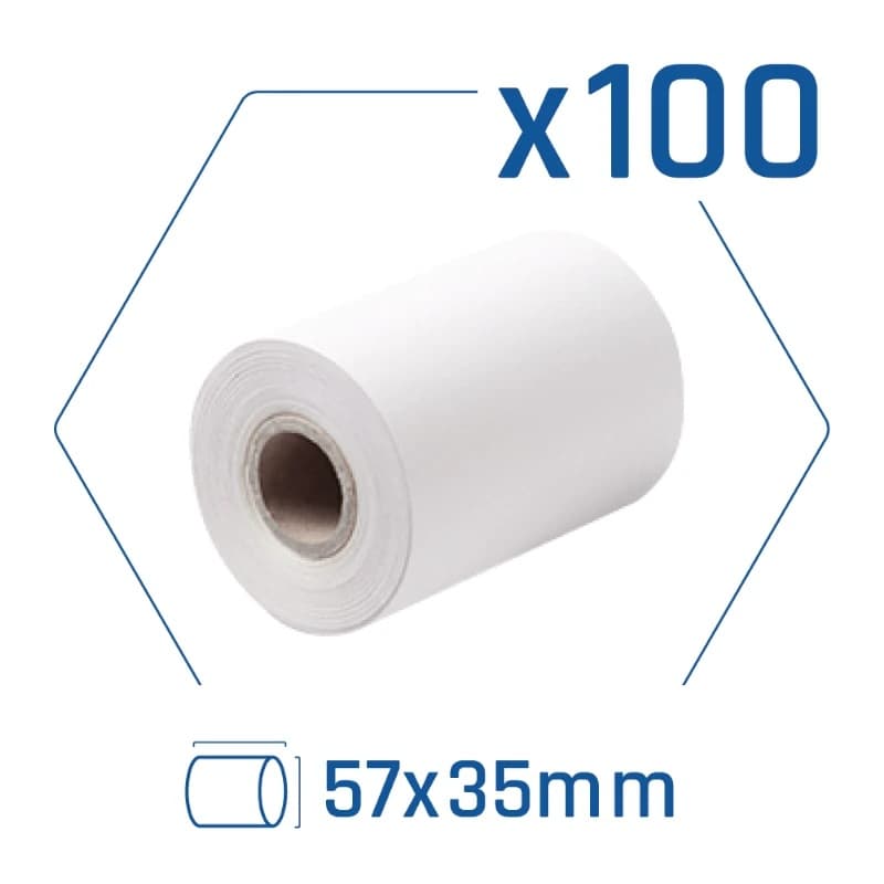 Etiquetas autocolantes - 4x Rolo 50x40mm x 1.000