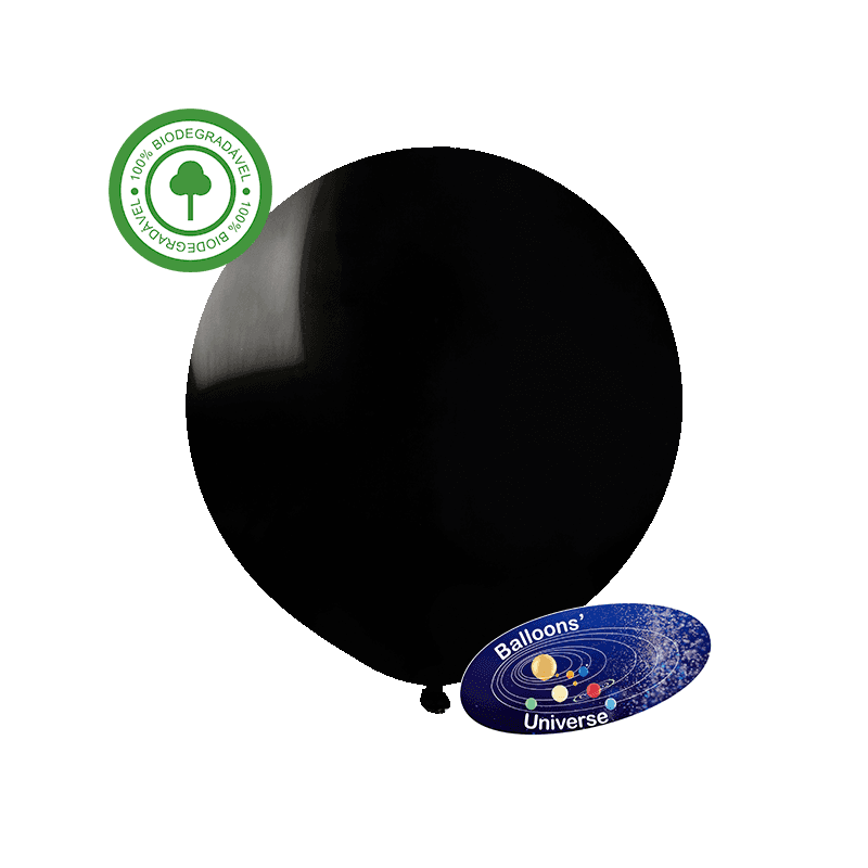 Balão Gigante 90cm Preto