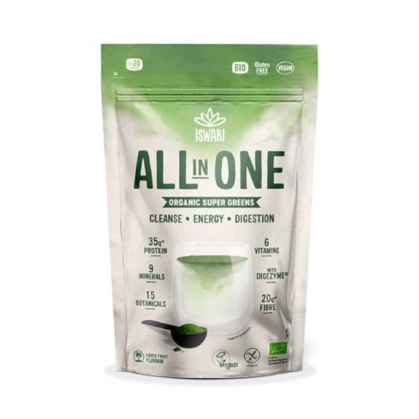 Iswari All in One Bio e Vegan Super Greens SG 200g