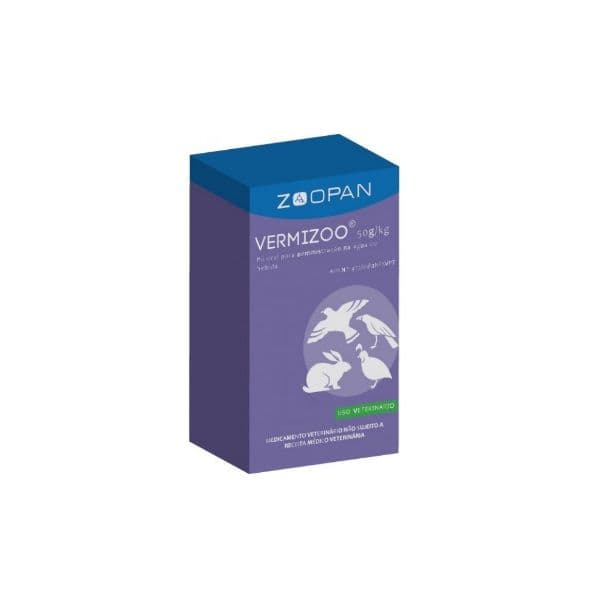 Zoopan Vermizoo Pó Aves 50g