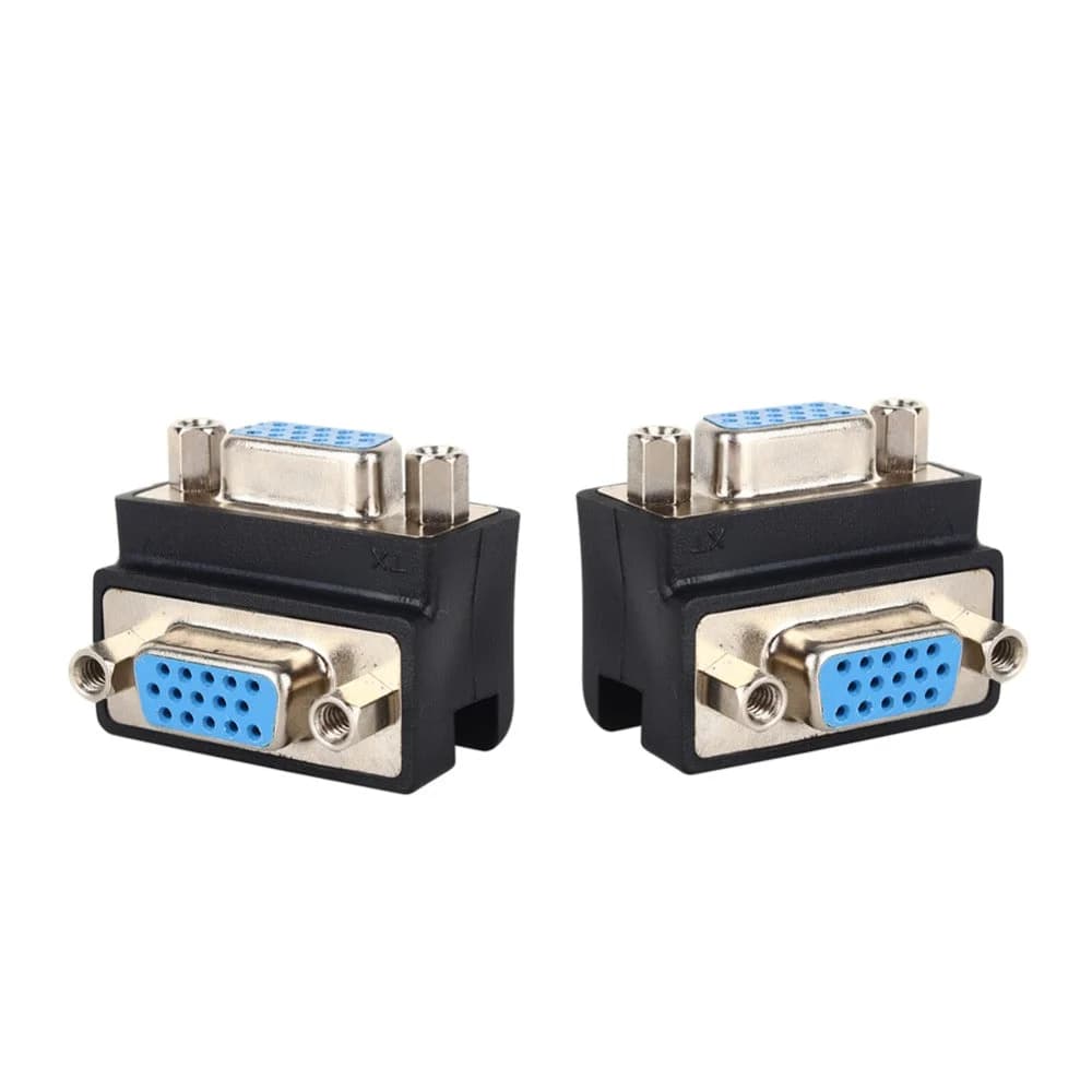 Adaptador Conector VGA Fêmea com Ângulo de 90° - Multi4you®