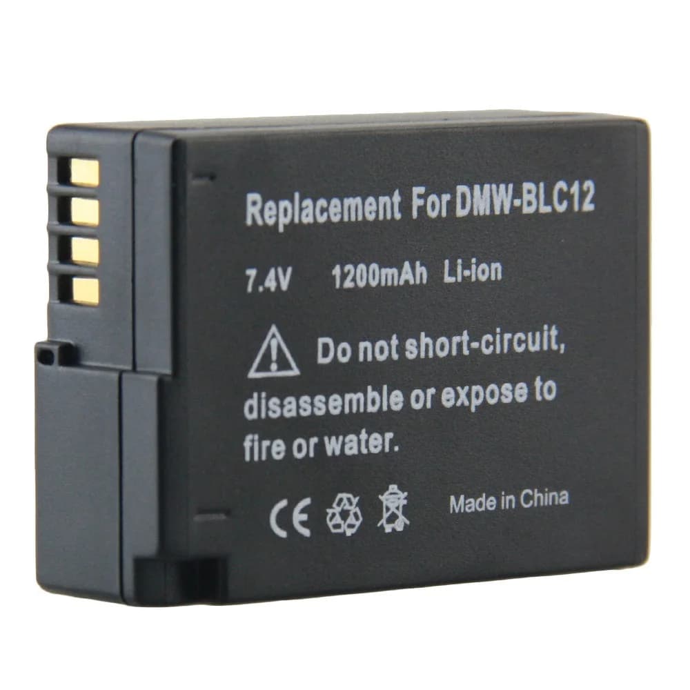 Bateria Compatível Panasonic DMW-BLC12 1200mAh - Multi4you®