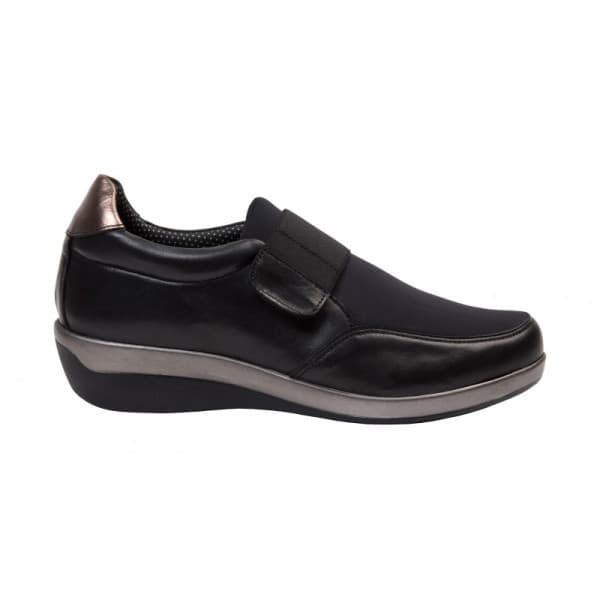 Nursing Care Sapato Diabetico C/ Elasticos D65l11 (preto, 41)