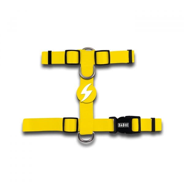 Dashi Peitoral Back-Harness Amarelo XS