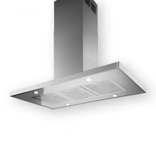 Exaustor Frasa Chaminé Inca Evo Ilha 90cm Inox led - FCHI653090L.2
