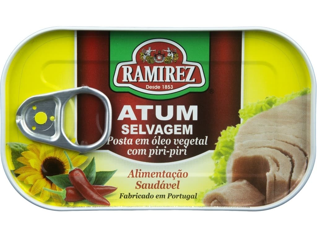 ATUM EM ÓLEO RAMIREZ C/PIRI-PIRI 120(78)G