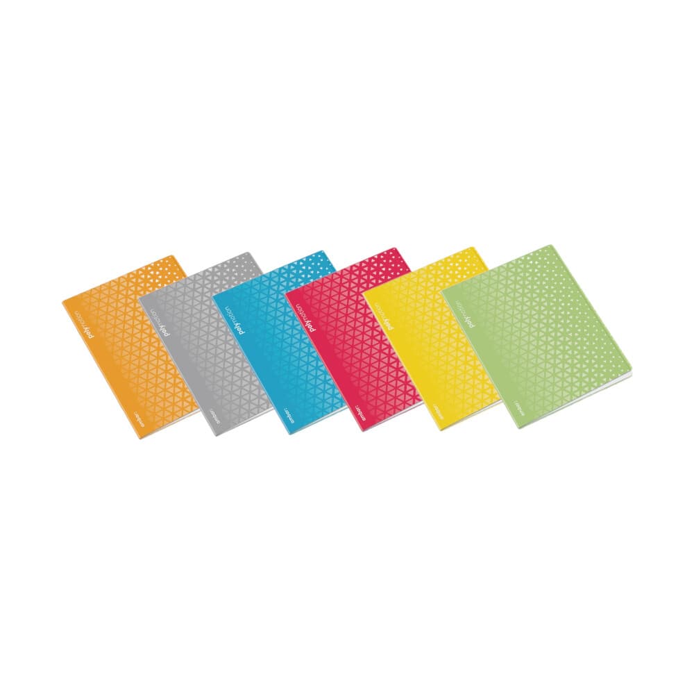 Ambar Caderno Quadriculado A5 Agrafado 48 Folhas Multicor