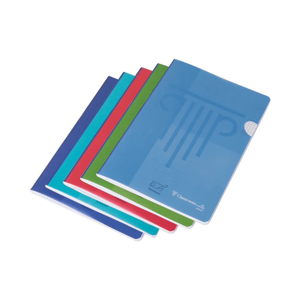 Caderno Agrafado A4 Quadric PP Ambar Sortido Pastel 48fl 1un