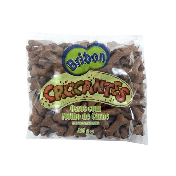 Bribon Snacks Ossos Molho Carne 500g