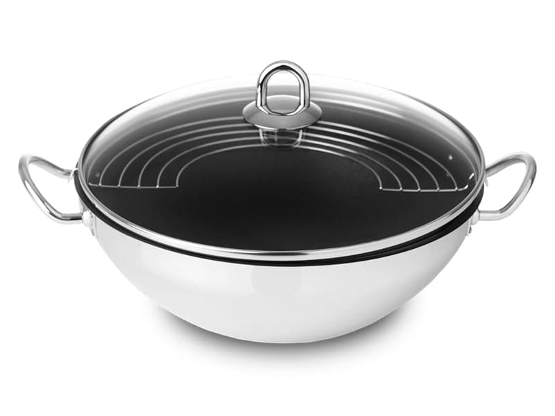Silampos Nautilus Wok Antiaderente com Grelha Ø28X10.6CM Ø28X10.6CM - 04190217