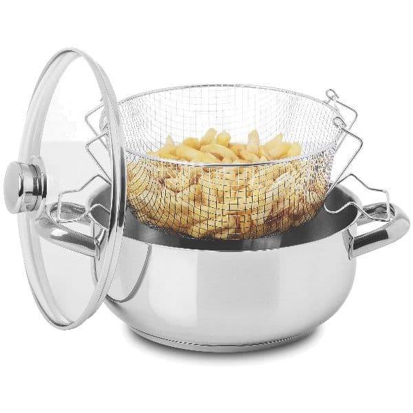 Silampos Fritadeira com Asas 24 com Cesto Europa Glass ID