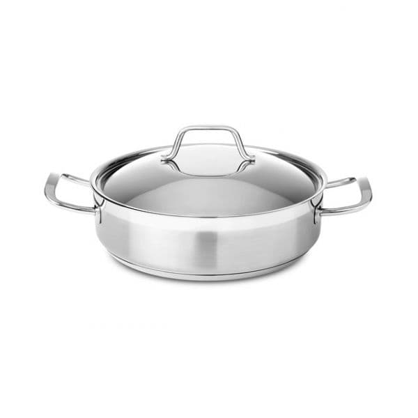 Silampos Caçarola Baixa com Tampa 24 cm Profissonal Tejo 2000