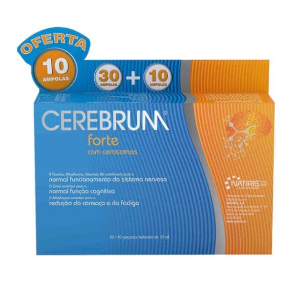 Natiris Cerebrum Forte 30 + 10 Ampolas