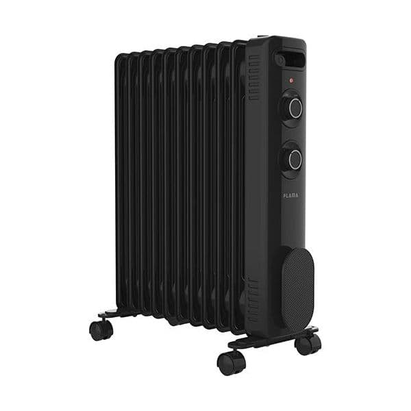Flama Aquecedor a Óleo 2367FL, 2500W, 11 Elementos, Preto