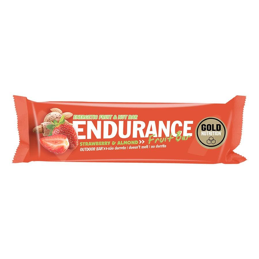 Gold Nutrition Endurance Fruit Bar 40g Morango & Amêndoa