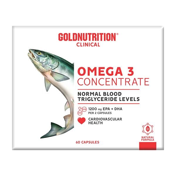 Gold Nutrition Clinical Omega 3 Concentrate 60 Capsulas