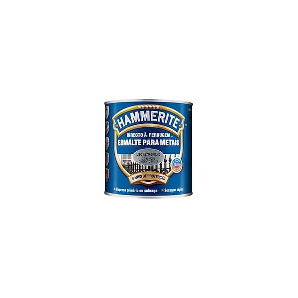Hammerite Esmalte Antioxidante e Anticorrosivo Cinza Prata 0.25L