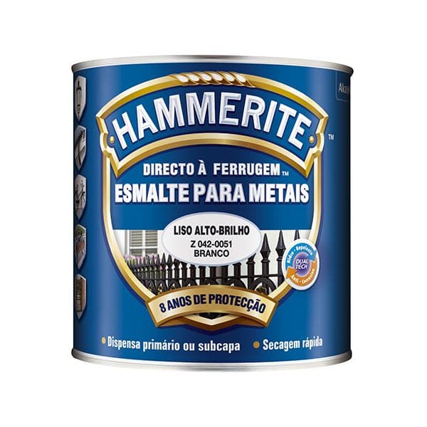Hammerite Esmalte Antioxidante e Anticorrosivo Branco 2.5L - 12918276