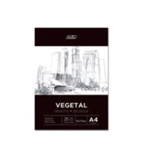 Firmo Bloco Papel Vegetal A4 50Fls 90/95Grs