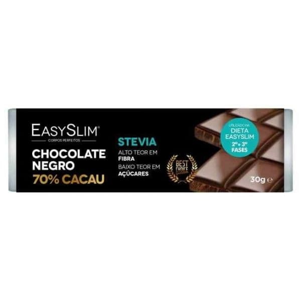 Farmodiética Easyslim Chocolate Negro 70% Cacau 30g