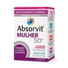 ABSORVIT MULHER 50+ 30 COMPRIMIDOS | WOWFARMA