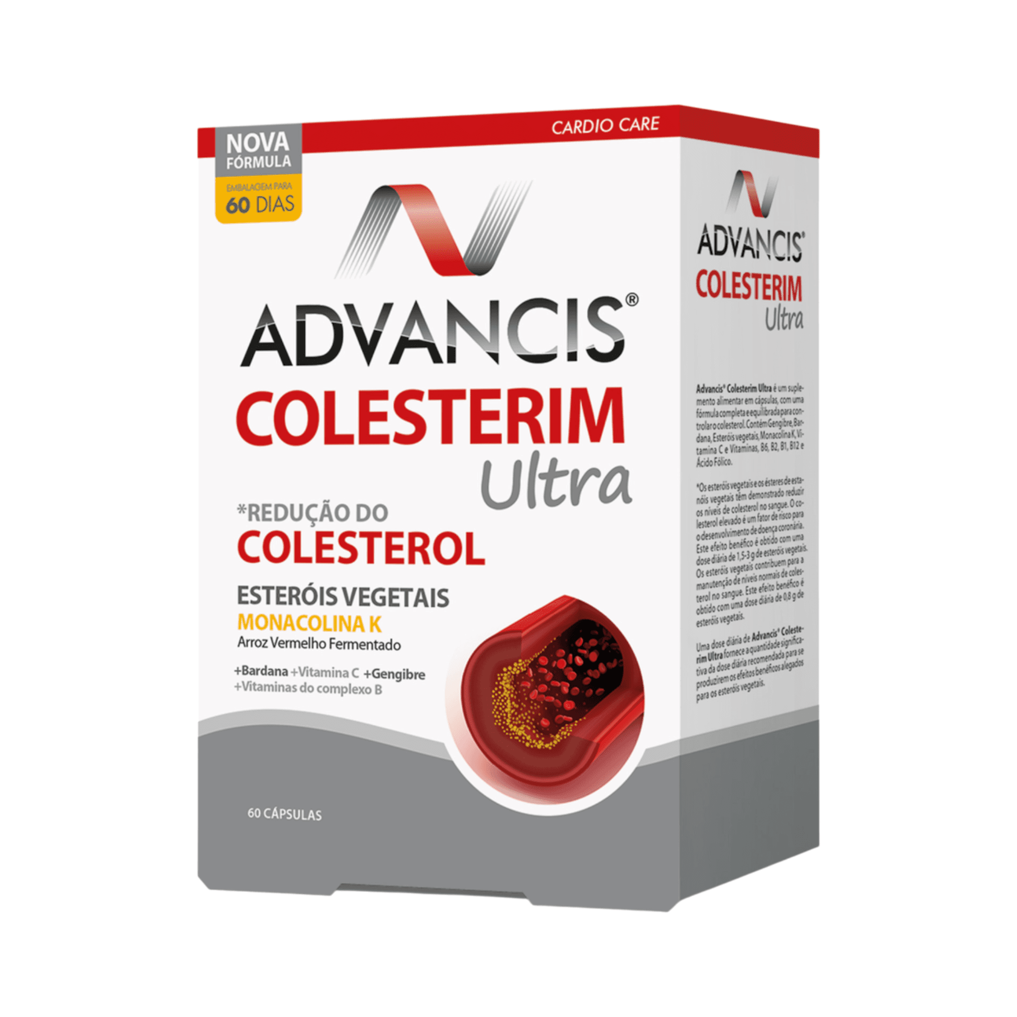 ADVANCIS COLESTERIM ULTRA 60 CÁPSULAS | WOWFARMA