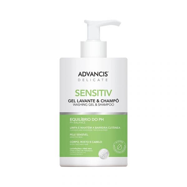 Advancis Delicate Sensitiv Gel Lavante & Shampoo 500ml