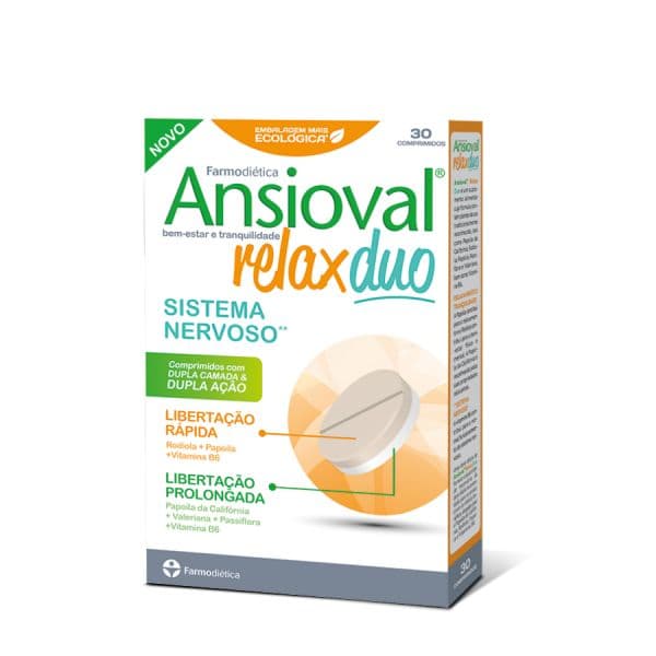 Farmodiética Ansioval Relax Duo 30 Comprimidos