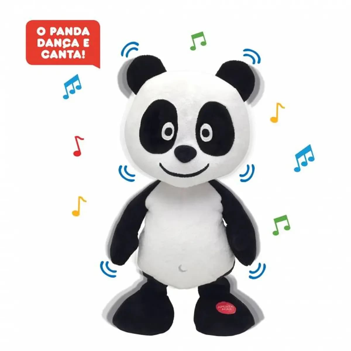 Panda Peluche Dança Comigo