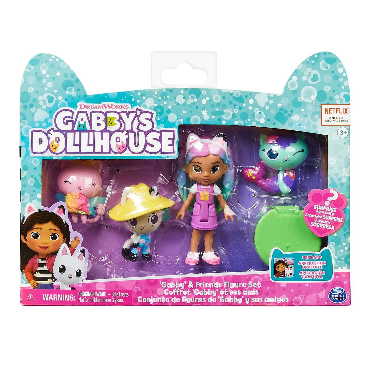Gabby's Dollhouse Conjunto de Figuras da Gabby e os seus Amigos