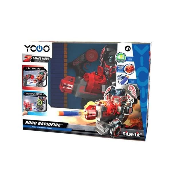 Concentra Robô Ycoo 2 em 1 Robo Rapidfire