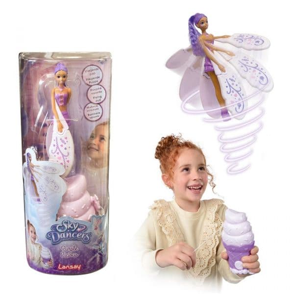 Sky Dancers Boneca Voadora Sapphire Purple