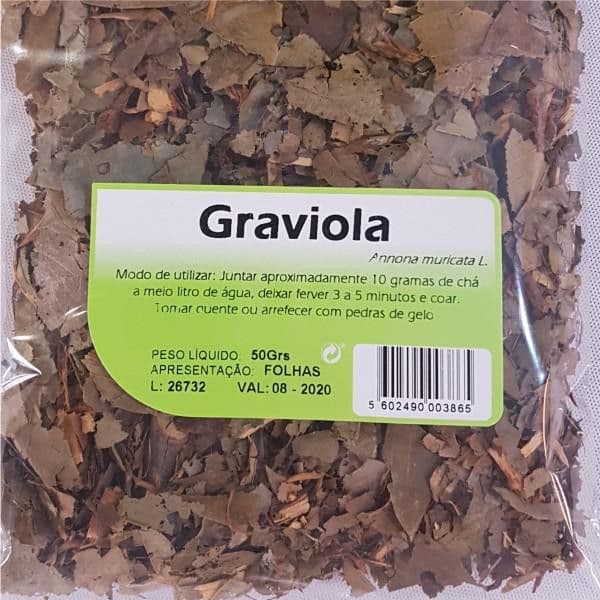 Chá Hunos Graviola Folhas 50 g Hunos