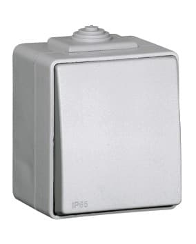 Efapel Comutador Escada Cinza 16A 250V Série Estanque48 - 48071