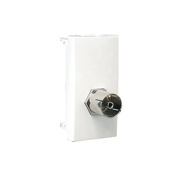 Efapel Modulo C/conetor Iec Femea/tipo F 1 Mod Br - 45983SBR