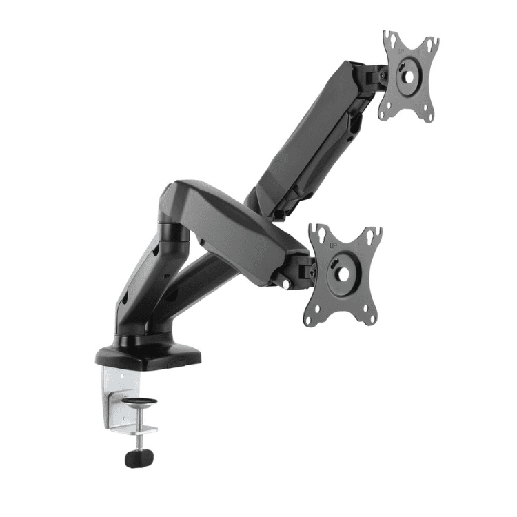 Napofix Suporte de Secretária para 2 Monitores 13-27" com USB - DM3200
