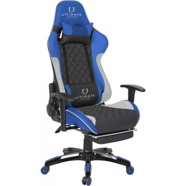Cadeira Gaming Taurus Ultimate Orion Azul e Preto