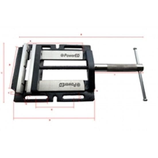 Prensa Profissional P/ Engenho Furar 8\" 200mm refª 203711 Powered