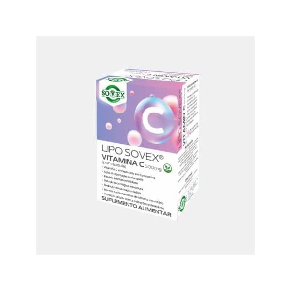 Sovex Lipo Vitamina C 500mg 60 Cápsulas