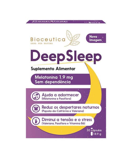 Deep Sleep Melatonina 1,9mg | 30 Comprimidos – Biocêutica