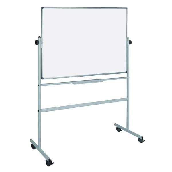 Bi-Office Quadro Branco Rotativo Porcelana 1500x1200mm Face Dupla e Cavalete - QR0404