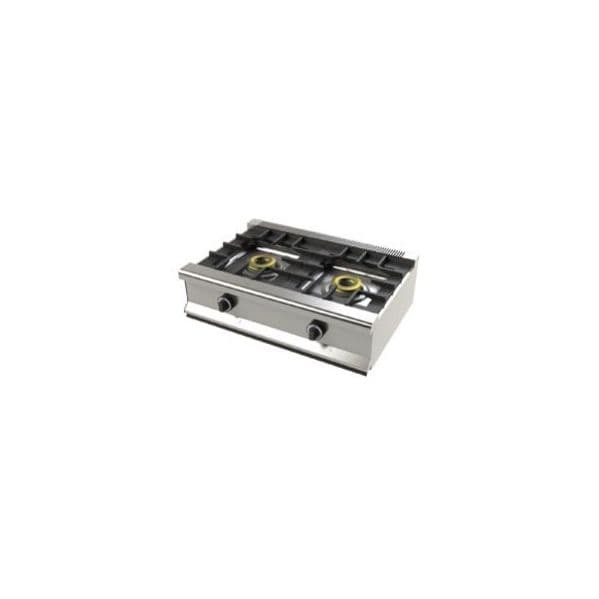 Junex Fogão De Bancada 2 Queimadores 6200 B
