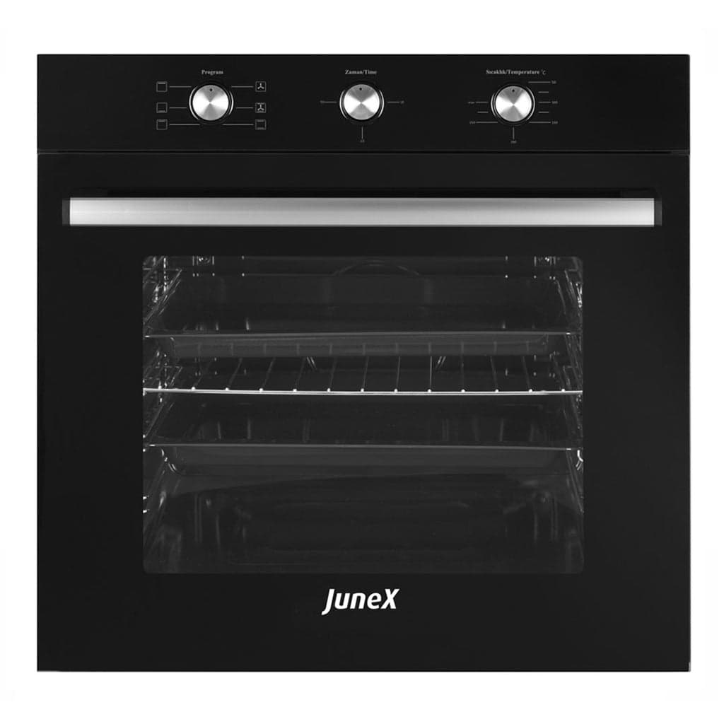 Forno JUNEX FVJM 138 P (70 L - 59.5 cm - Preto)