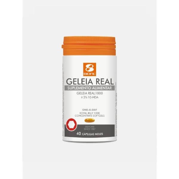 Biofil Geleia Real 1000 40 Cápsulas