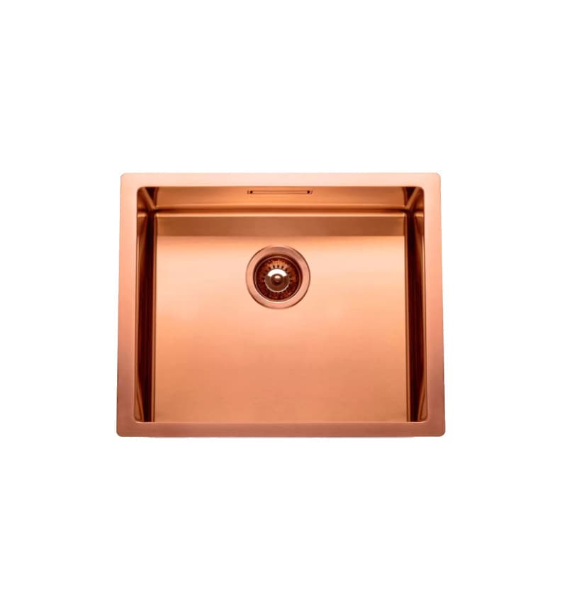 Lava Louça RODI - BOX LUX 50 COPPER COBRE C/ VÁLVULA CESTA