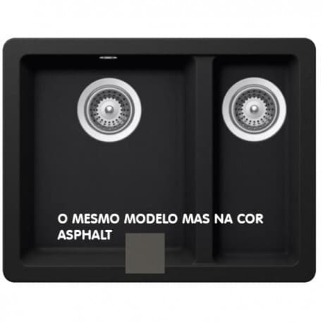 Lava Louça RODI - COMPOSITE DUO 60 ASPHALT