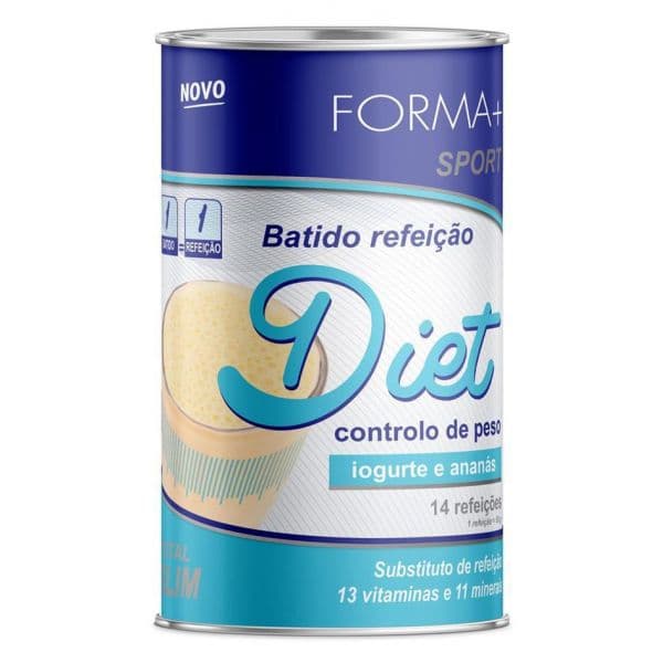Forma + Batido Diet Iogurte Ananás Sport 700g