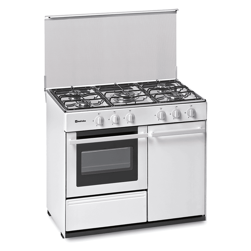 Fogão a Gás Meireles N921w | 5 Queimadores, Forno Gás, 55L