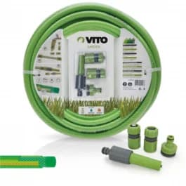Kit de rega completo com mangueira 5/8"*15mt Vito
